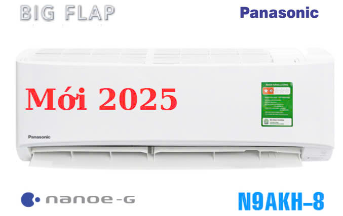 Điều hòa Panasonic 1 chiều 9000BTU N9AKH-8